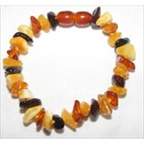 CSK-001 BALTIC AMBER -INDIVIDUALLY KNOTTED SILK